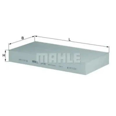 Filtru, aer habitaclu MAHLE ORIGINAL LA 180