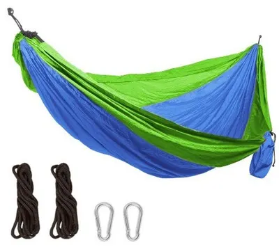 Hamac Maxima - 60024501, 210 x 100 cm, verde/albastru