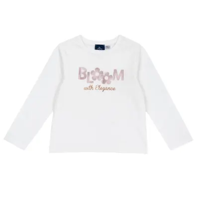 Bluza copii Chicco, alb, 00068-69MC