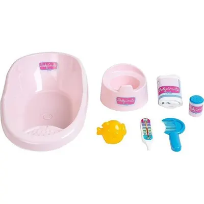 Set de baie cu accesorii pentru papusi Coralie