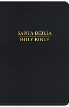 Rvr 1960/KJV Biblia Bilingüe, Negro Imitación Piel Con Índice (Edición 2024)