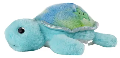Jucărie de pluș Amek Toys - Țestoasă, albastru, 24 cm