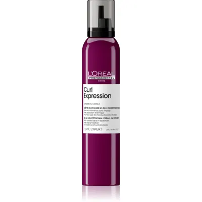 L’Oréal Professionnel Serie Expert Curl Expression spumă de coafat pentru definirea și forma coafurii pentru par ondulat si cret 250 ml