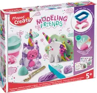 Set creativ Maped Creativ - Modeling Friends, pisica și unicorn