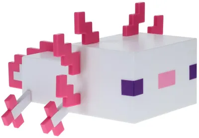 Lampă Paladone Games: Minecraft - Axolotl