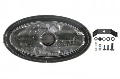 Farul universal Dreapta Stanga (H7, 12V, latime 117mm, inaltime 65mm, adancime: 96mm, transparent, plastic, negru, semnalizare)