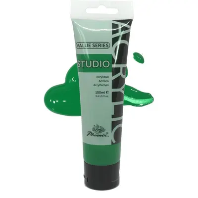 Culoare Acrilica Artists Acrylic Phoenix, Sap Green, 100 ml