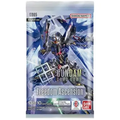 Gundam Card Game - Freedom Ascension Booster Pack GD-05