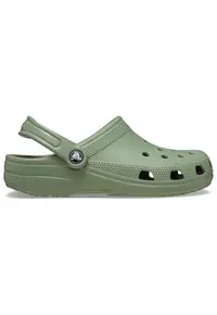 Saboti slingback cu model unisex Classic Roomy - Kaki
