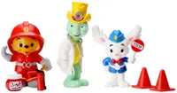 Set de figurine Micki - Pompierul Bamze, Skoklo și Skalman