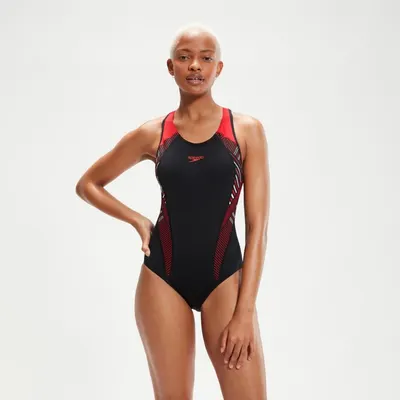 Speedo Plastisol Laneback costum de baie dintr-o singură bucată