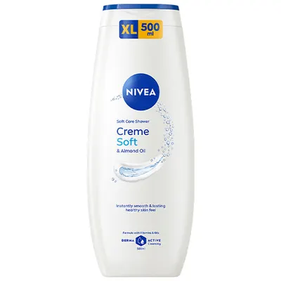 Gel de dus crema soft, 500ml, Nivea