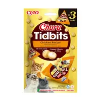Churu Cat Tidbits Recompense pentru Pisici cu Pui 3 Buc