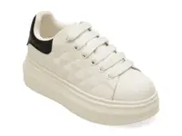 Pantofi sport GRYXX albi, 70678, din piele naturala