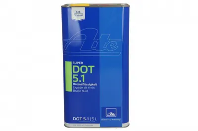 Lichid frana DOT5.1 (5L) [uscat: 265 C, umed: 180 C, vascozitate: 750mm ² sec.] - schimbati la fiecare 3 ani