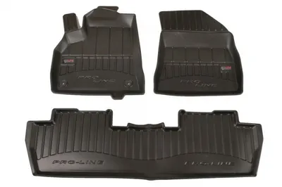 Covorase auto (set, cauciuc, 3 bucati, culoare negru) PEUGEOT 5008 intre 2009-2017