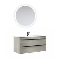 Set mobilier baie Orka Vento suspendat 3 piese Dublin 100 cm