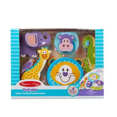 Set de instrumente muzicale Safari - Melissa & Doug