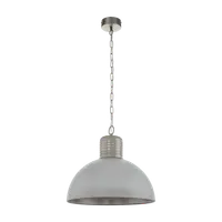 Lampa suspendata COLDRIDGE pearl grey, winter grey 220-240V,50/60Hz