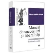 Manual de succesiuni si liberalitati