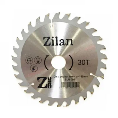 Disc de Debitare, pentru Lemn, 150 mm, Zilan