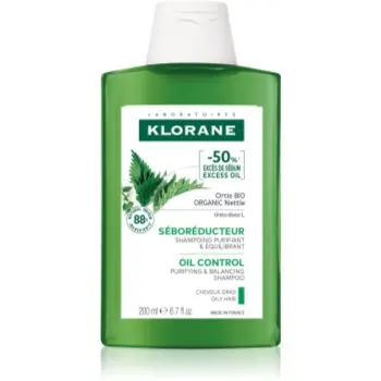 Klorane Nettle sampon pentru curatare pentru par gras