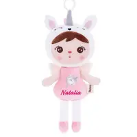 Papusa personalizata de plus Unicorn Pastel (mini)