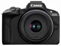 Canon Mirrorless Camera - EOS R50, RF-S 18-45mm, f/4.5-6.3 IS STM