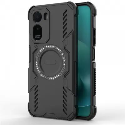 Husa MagSafe pentru Xiaomi Redmi A7 Pro 4G, Techsuit, ArmorMag, Neagra