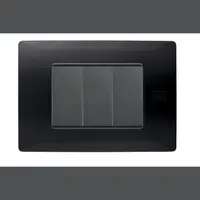 nea - Flexa rama ornamentala 3 mod tecnopolimero (plastic) Negru Absolut