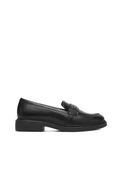 Mocasini dama piele naturala - negru - CEO-RST-56007-03