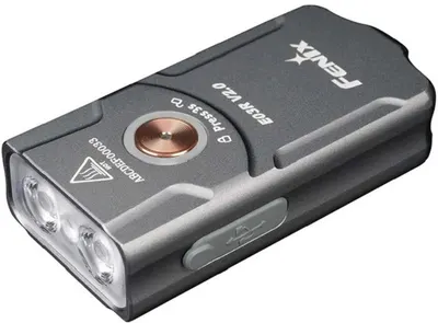 Lanternă pentru breloc Fenix - E03R V2.0, gri