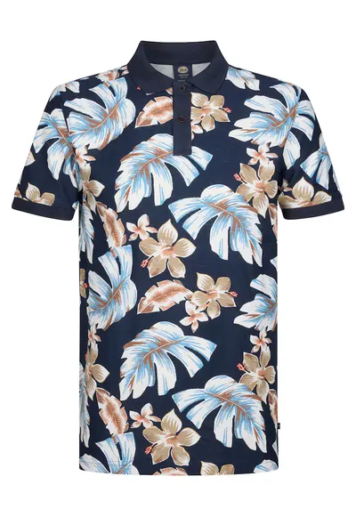 Tricou barbati - bleumarin - 100% bumbac organic - 65987 - Bleumarin