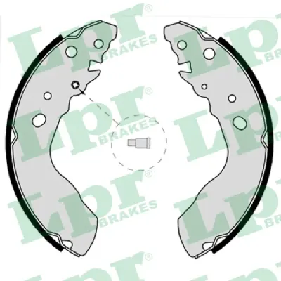 Set saboti frana LPR 07770