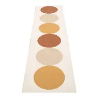 Covor tip traversă pentru interior și exterior galben ocru/crem 70x280 cm Otto Harvest – Pappelina