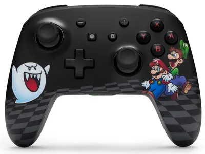 Controler fără fir PowerA - Enhanced Wireless with Lumectra, Mario Peek-A-Boo (Nintendo Switch)