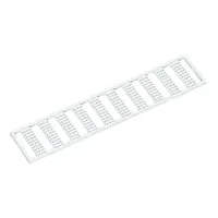 WMB marking card; as card; MARKED; 101 ... 150 (2x); Horizontal marking; snap-on type; white