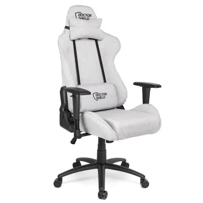 Scaun Gaming Doctor Shield Air Force, Stea Metalica, Textil Gri