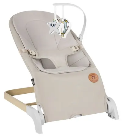 Șezlong pentru bebeluși Lionelo - Lilac, Beige Sand