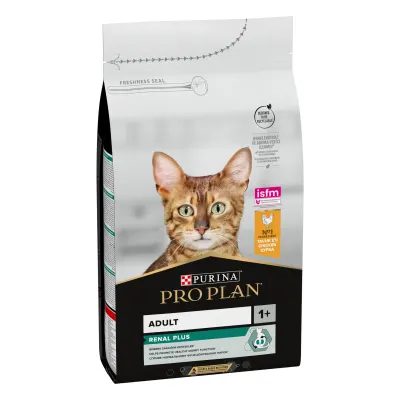 Hrana uscata pentru pisici Pro Plan Renal Plus, Pui, 1.5kg 1.5kg