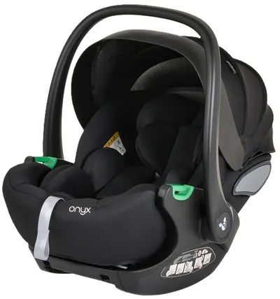 Scoică auto Cangaroo - Onyx, i-Size, 40-87 cm, Black