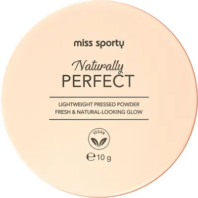 Pudra Naturally Perfect 002 Light, 10g, Miss Sporty
