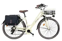 Bicicletă electrică de oraș Dolce Vita by Canellini CITY 28" damă cu genți