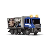 Masinuta utilitara cu sunete si lumini Dickie Scania