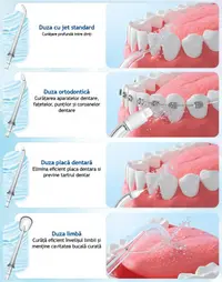 Set 4 duze interschimbabile pentru irigator bucal