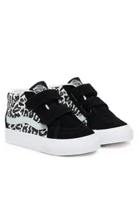 Tenisi copii - SK8-Mid Reissue - multicolor cu imprimeu de leopard - tesatura