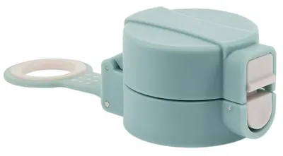 Capac de sticlă Ars Una - Gri și verde