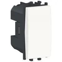 Intrerupator cu revenire 1 modul Schneider Easy Styl LMR0120001, alb