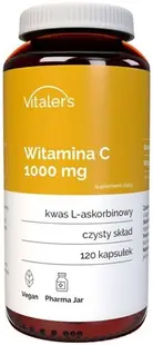 Vitaler's Vitamina C, 1000 mg, 120 capsule