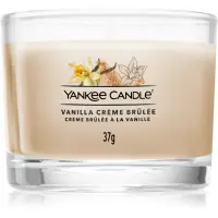 Yankee Candle Vanilla Crème Brûlée lumânare votiv glass 37 g